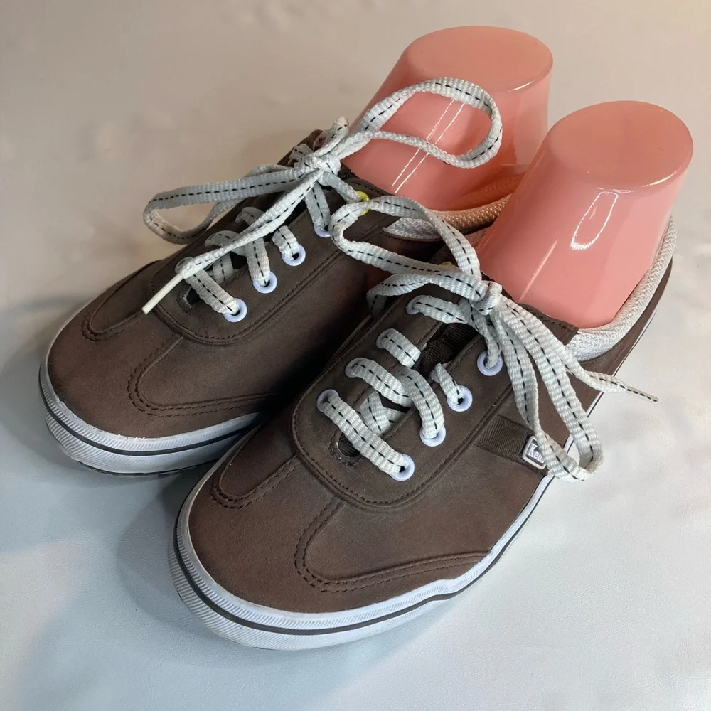 Keds Women's Size 9 Brown Slip On Sneakers With Arch Support